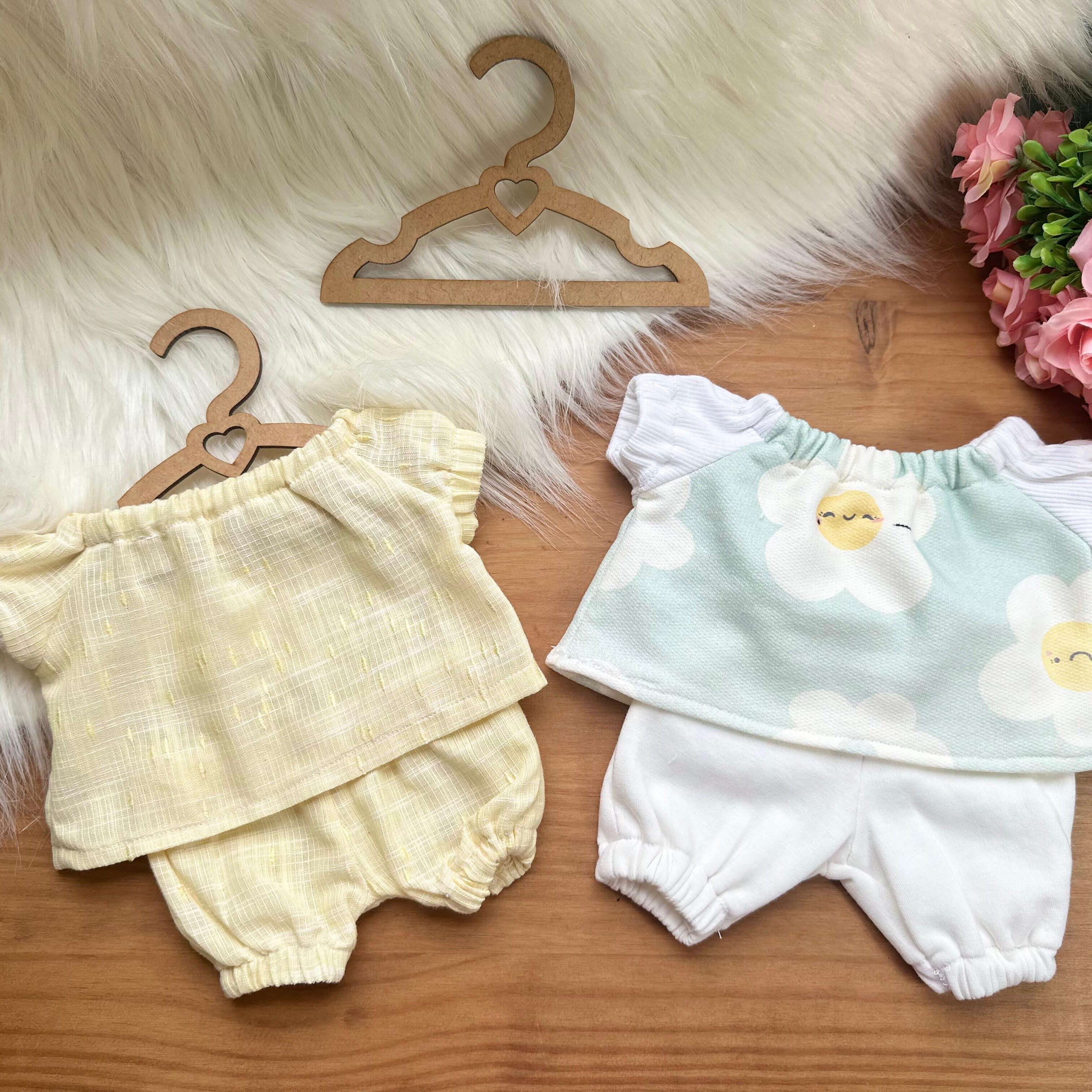 Conjunto com elástico