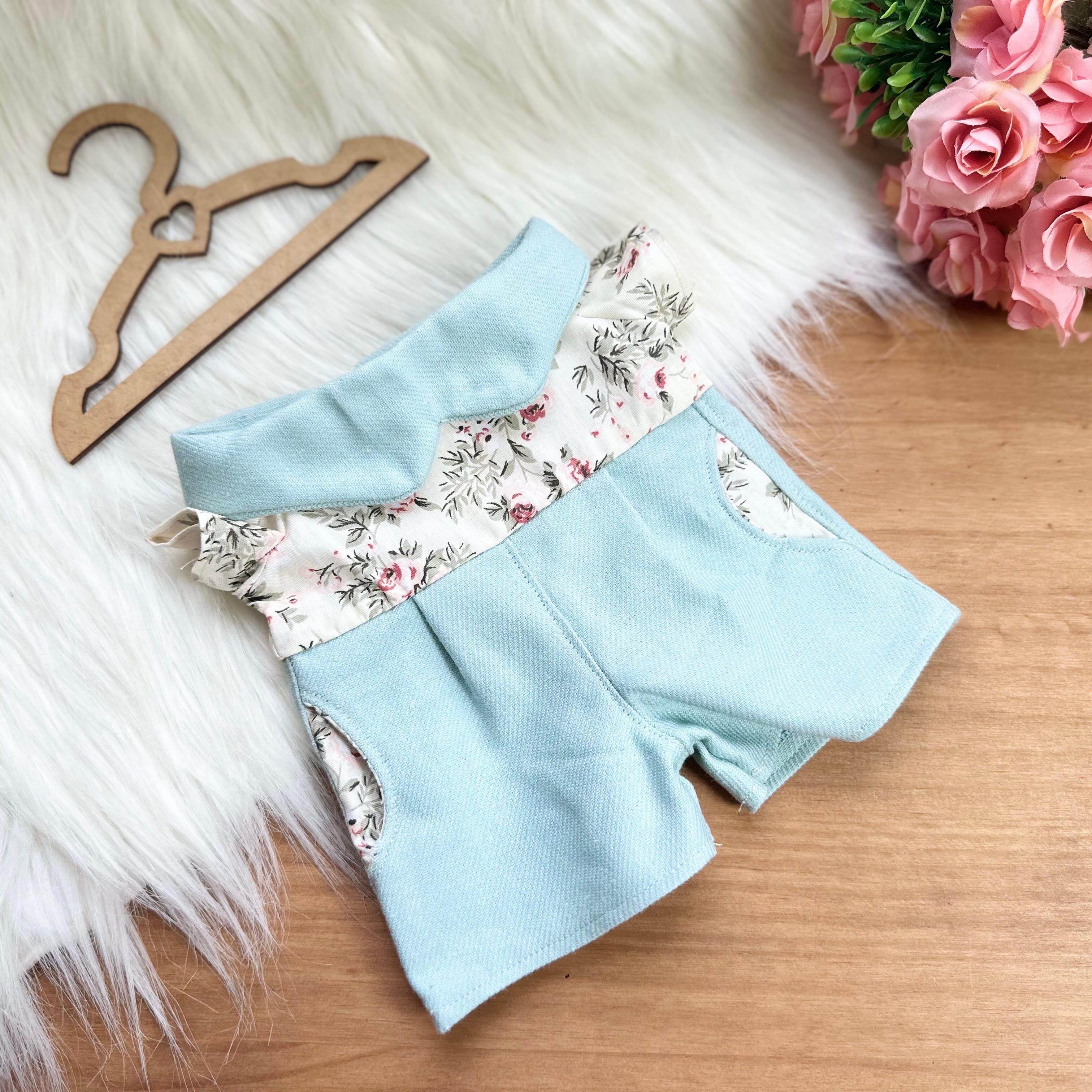 Macacão com gola e bolso 2