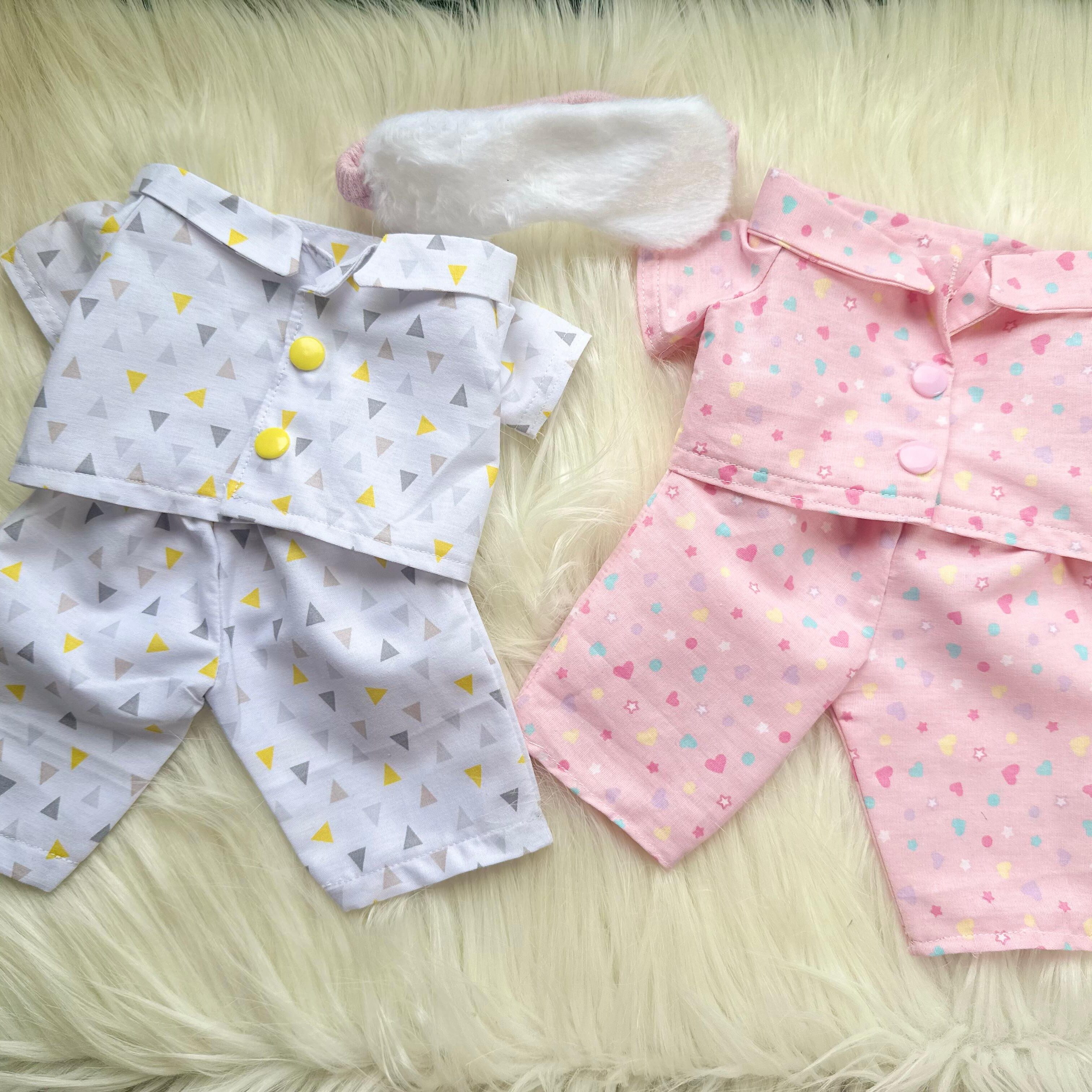 Pijama tecido com tapa olho